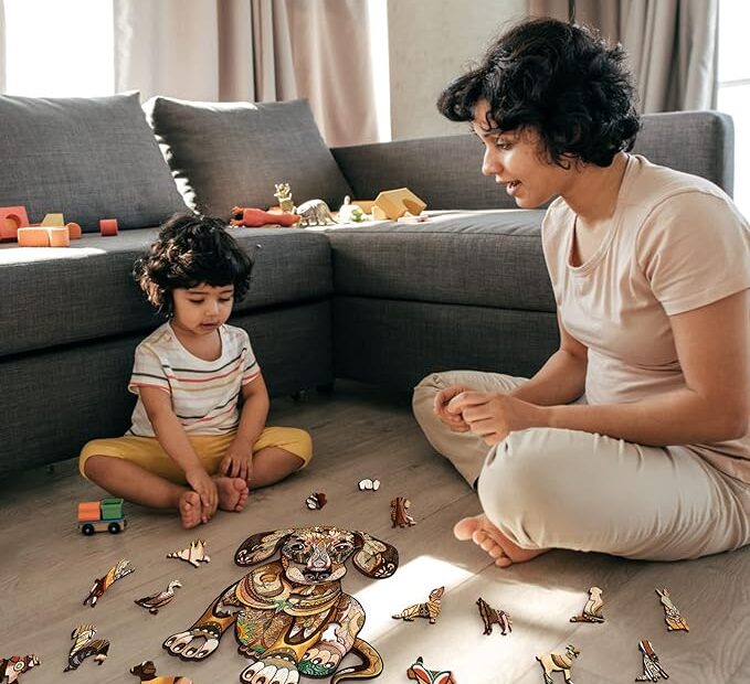 Jigsaw Puzzle: Slipp kreativitet løs med et hundetema 66ea20f4e7932