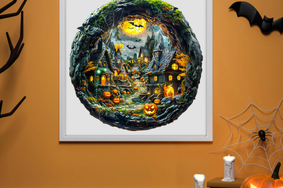 Hvorfor er et tre Halloween-puslespill en perfekt familieaktivitet? 66e11ed2d9430