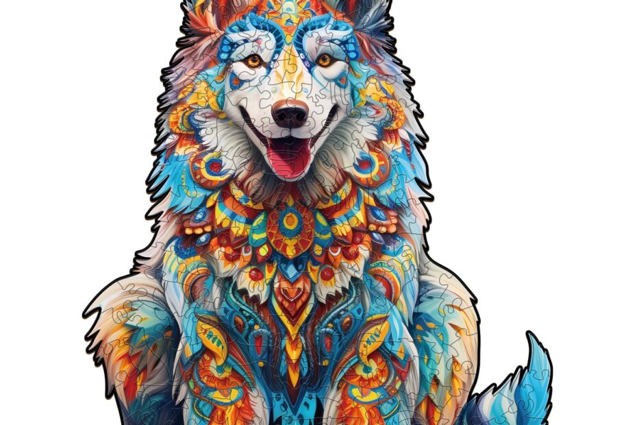 Tre puslespill-Alaskan Malamute 66e76cbed2c4c