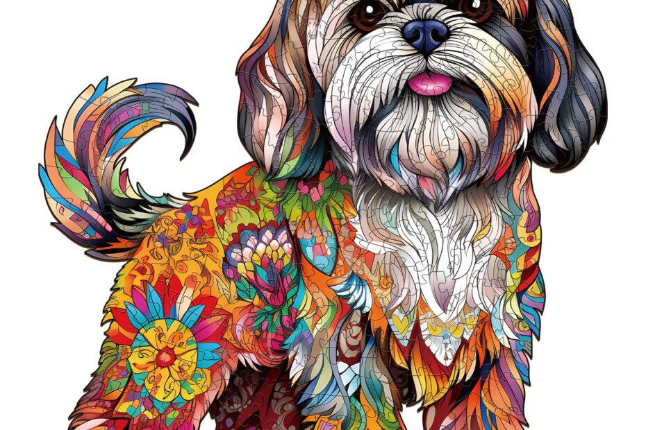 Tre puslespill – vakker shih tzu 66e4672f69c75