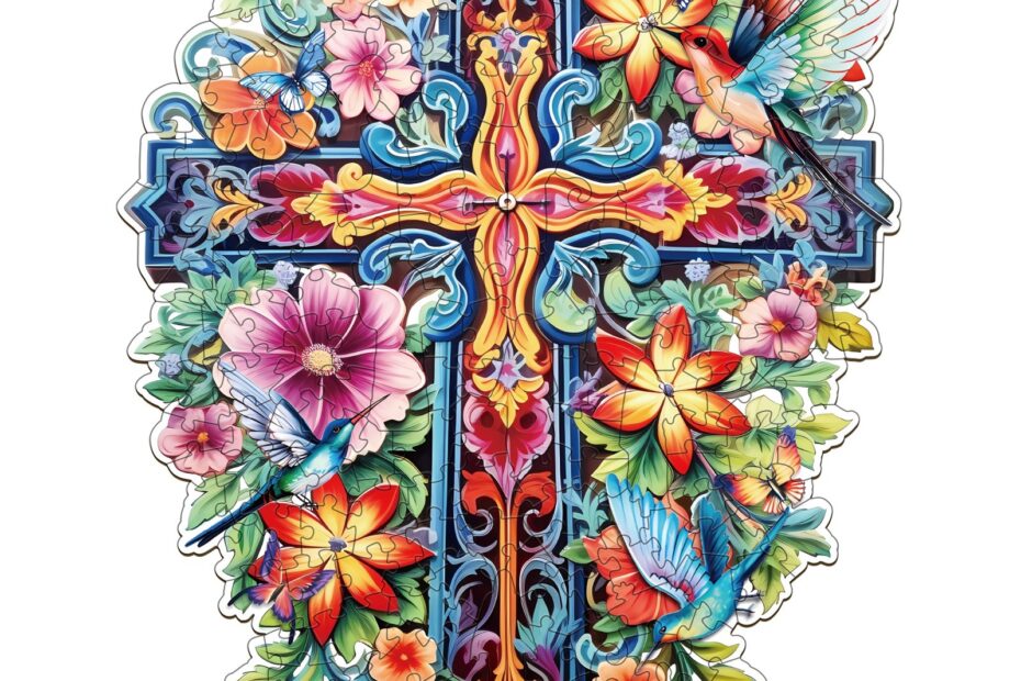 Tre Jigsaw Puzzle-Blessing Cross-2 66d570d79f364