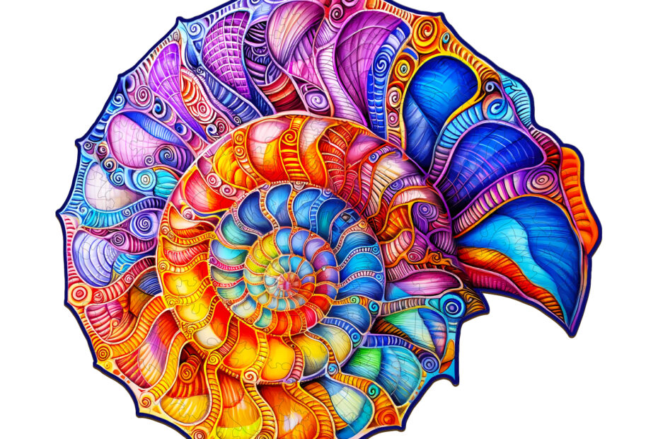 Tre puslespill – Fargerik Nautilus 66eb889eccbe7
