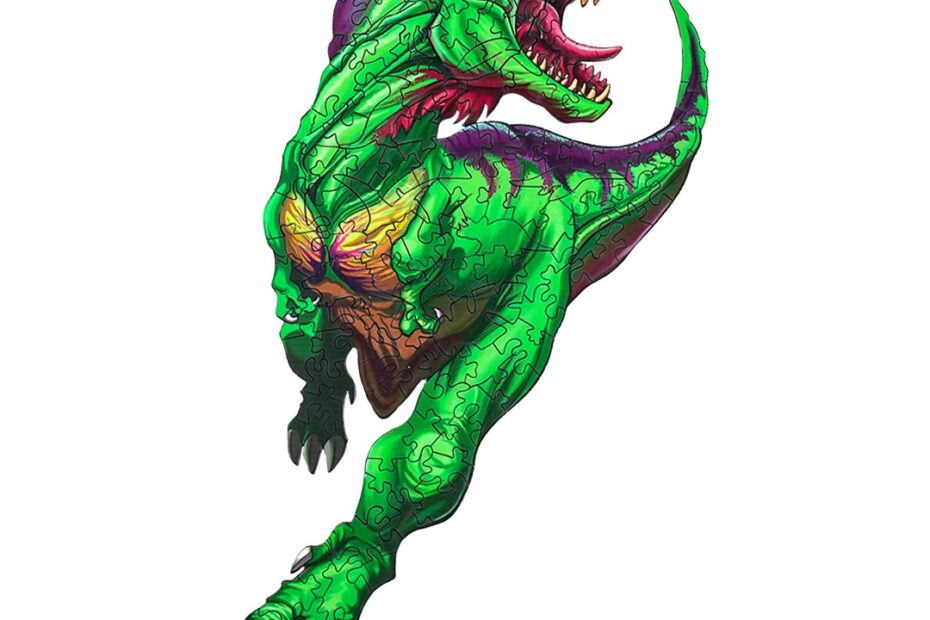 Tre puslespill-FEROCIOUS T-REX 66e21100f0bea