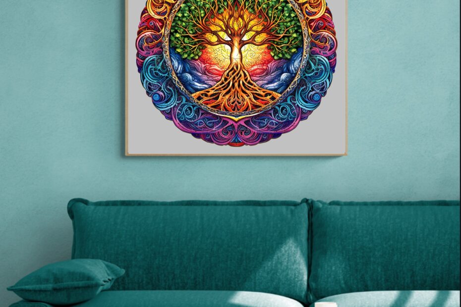 Oppdag serenity of Kaayee Mandala Jigsaw Puzzles 66d5a3b6e7273