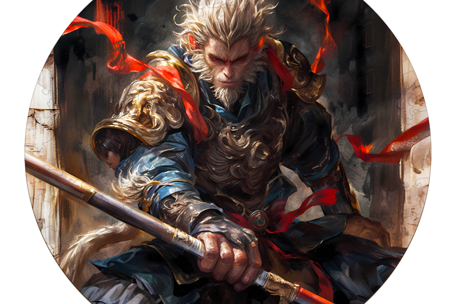 Tre puslespill-Monkey King 66e2df5070af2