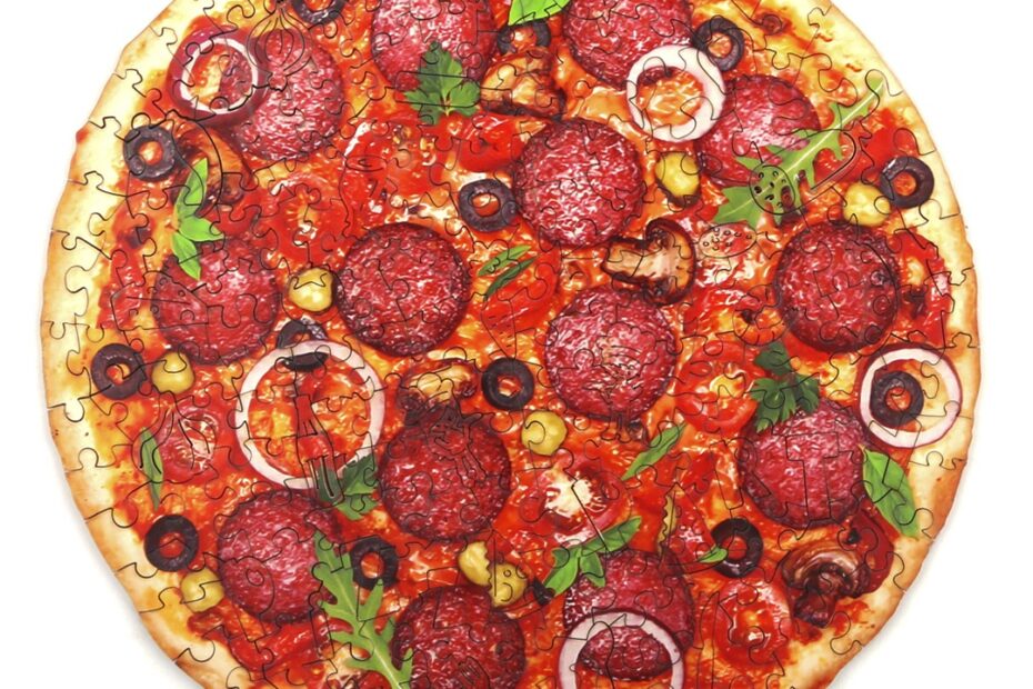 Tre puslespill-PØLSE PIZZA 66ea86c43844d