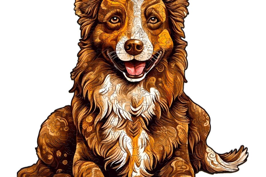 Trepuslespill-smart border collie 66e7b50eb06c6