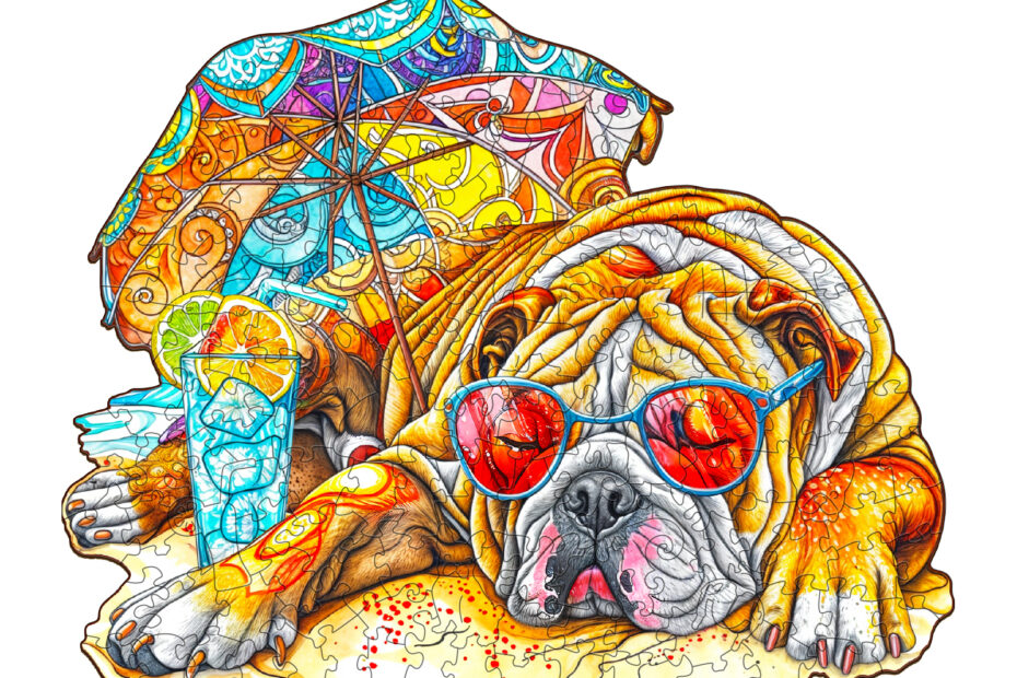 Tre puslespill-sommer bulldog 2 66eec18993eba