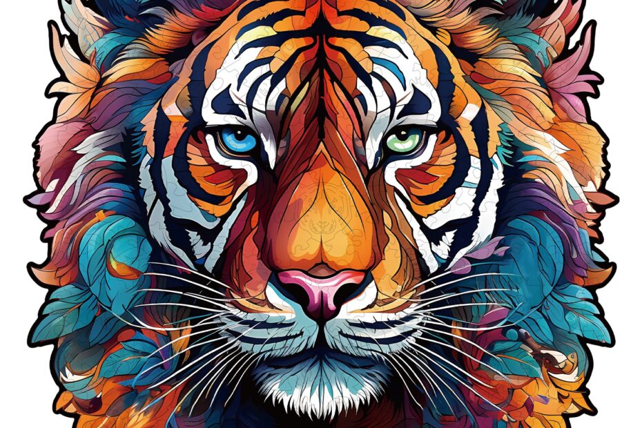 Tre puslespill-tøff tiger 66e4c430e3008