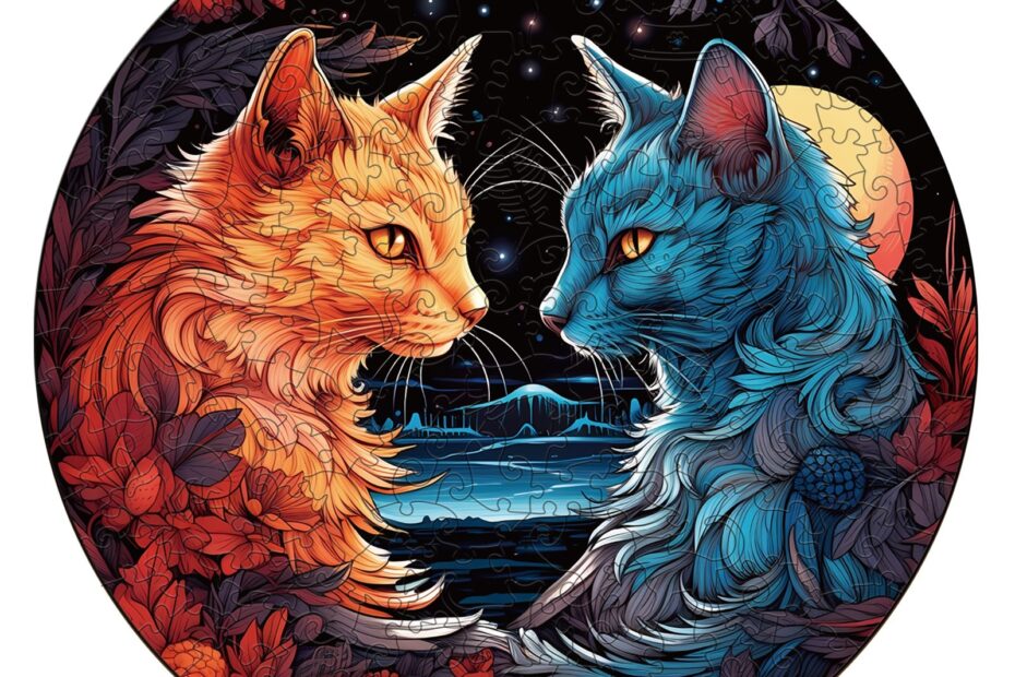 Tre puslespill-YIN YANG CAT-2 66d5d7fe5b3b8