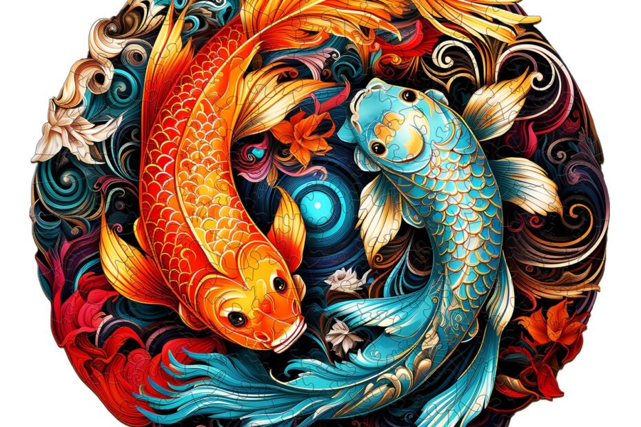 Puslespill i tre – Yin Yang-fisk 66d6d982f1776