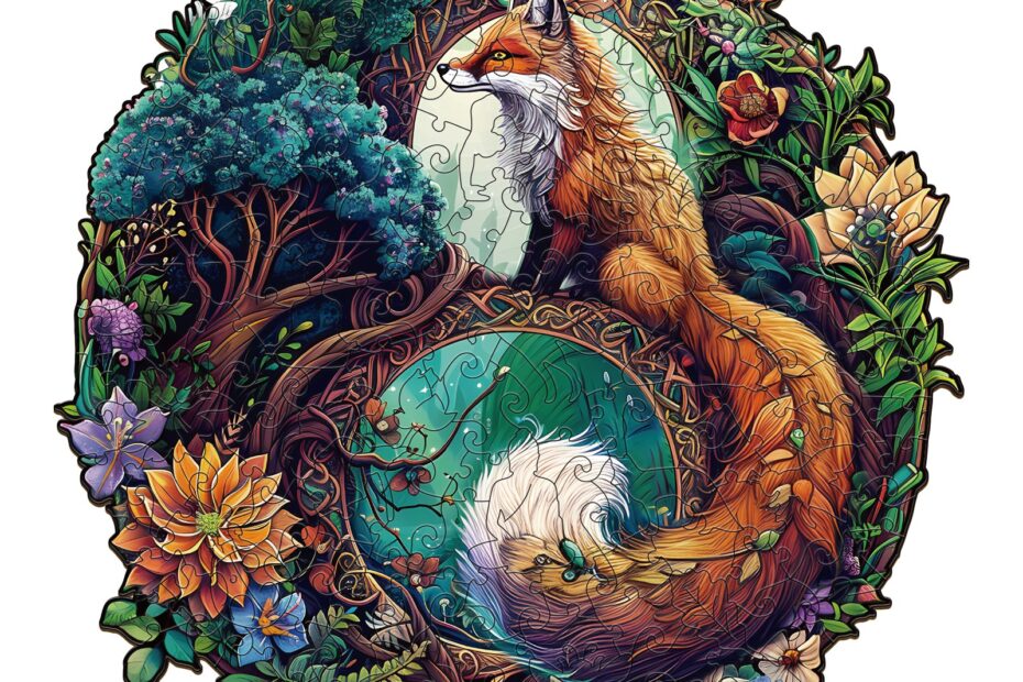 Tre puslespill – Yin Yang Fox 3 66dc063b3379c
