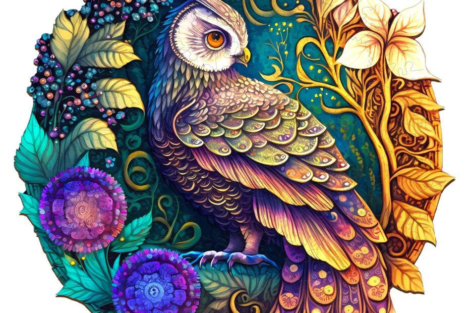 Tre puslespill-Yin Yang Owl 3 66e28cf445a8f