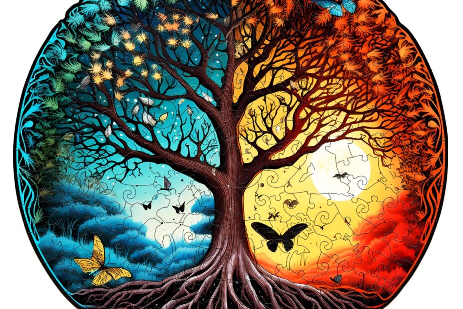Tre puslespill- YIN YANG TREE OF LIFE-6 66ecc82338e2e