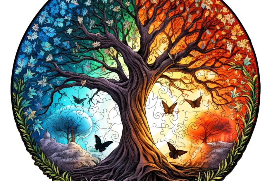 Tre puslespill-YIN YANG TREE OF LIFE-8 66e400181d588