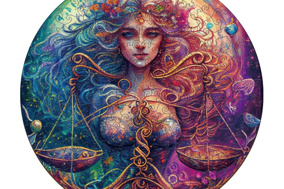 Zodiac tre puslespill-Vekten 66e92800810ed