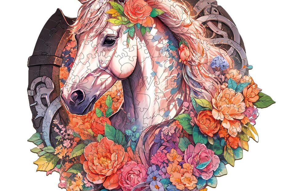 Wooden Jigsaw Puzzle-The Loyal Horse
